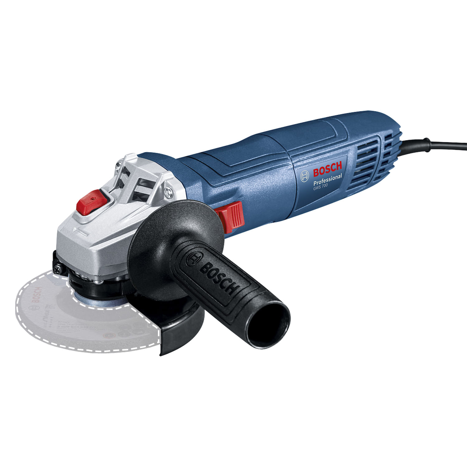 Esmerilhadeira Angular GWS700 4.1/2" 710W Bosch - Imagem 2