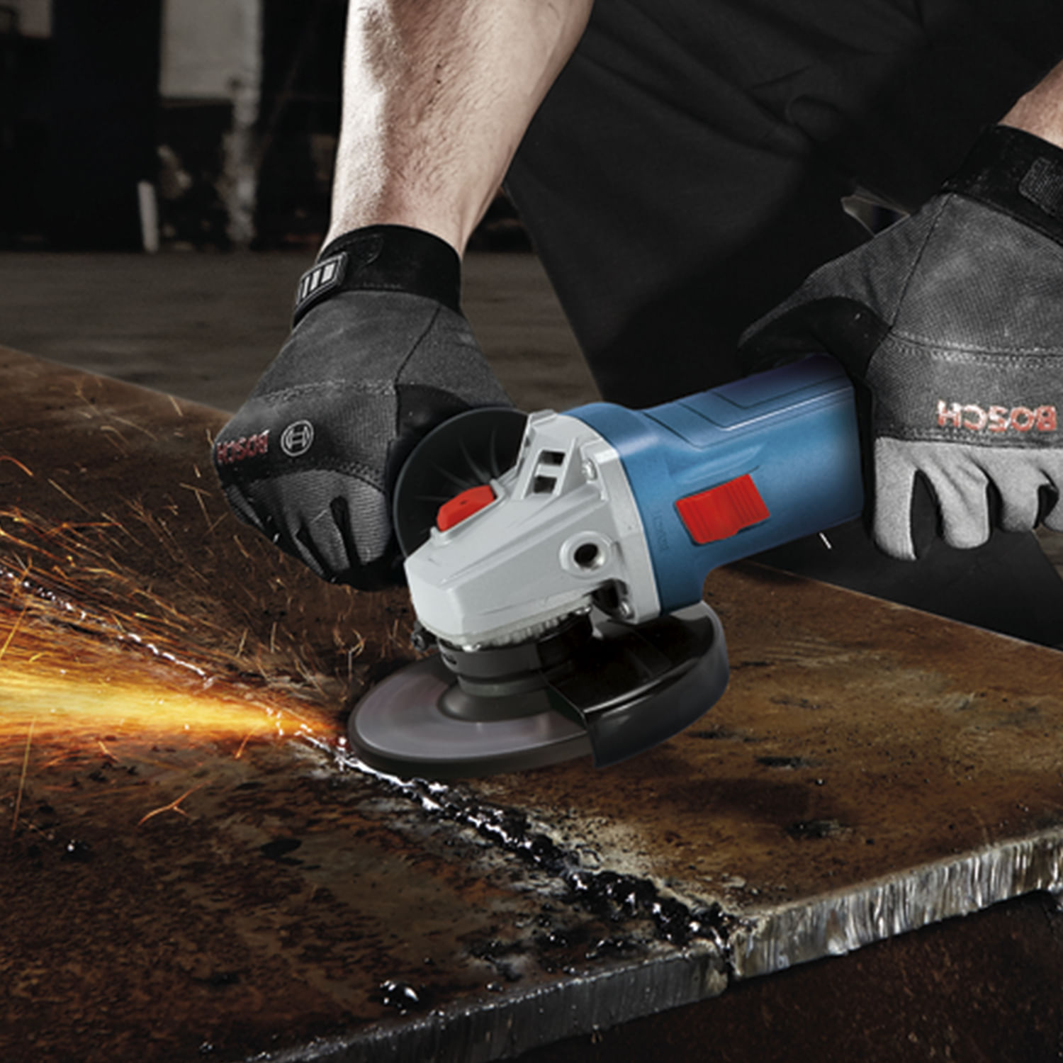 Esmerilhadeira Angular GWS700 4.1/2" 710W Bosch - Imagem 9