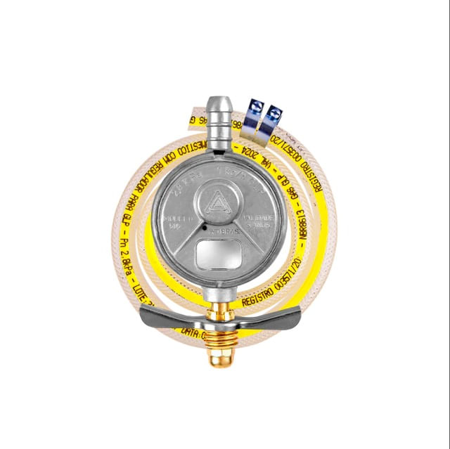 Regulador De Gás 505/01 Com Mangueira 80cm Aliança