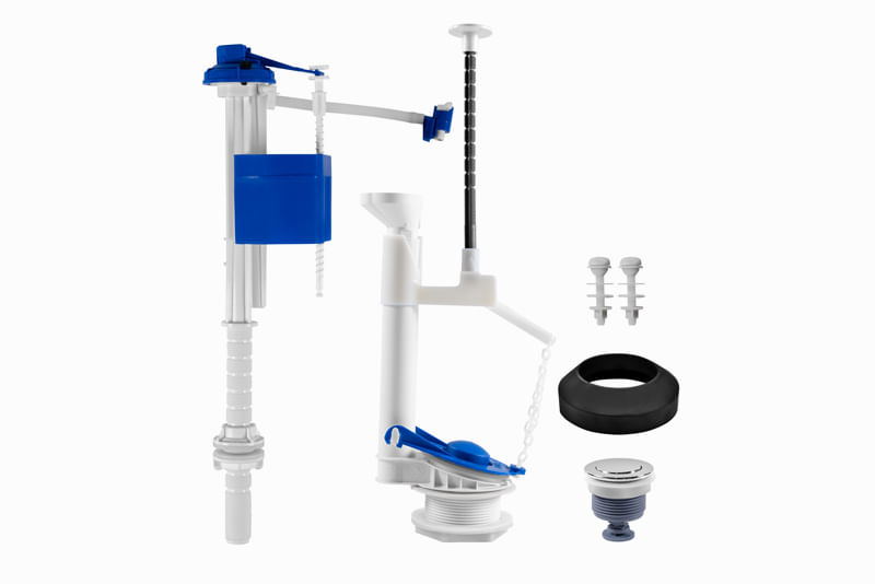 Kit Completo Universal Caixa Acoplada Simples Astra