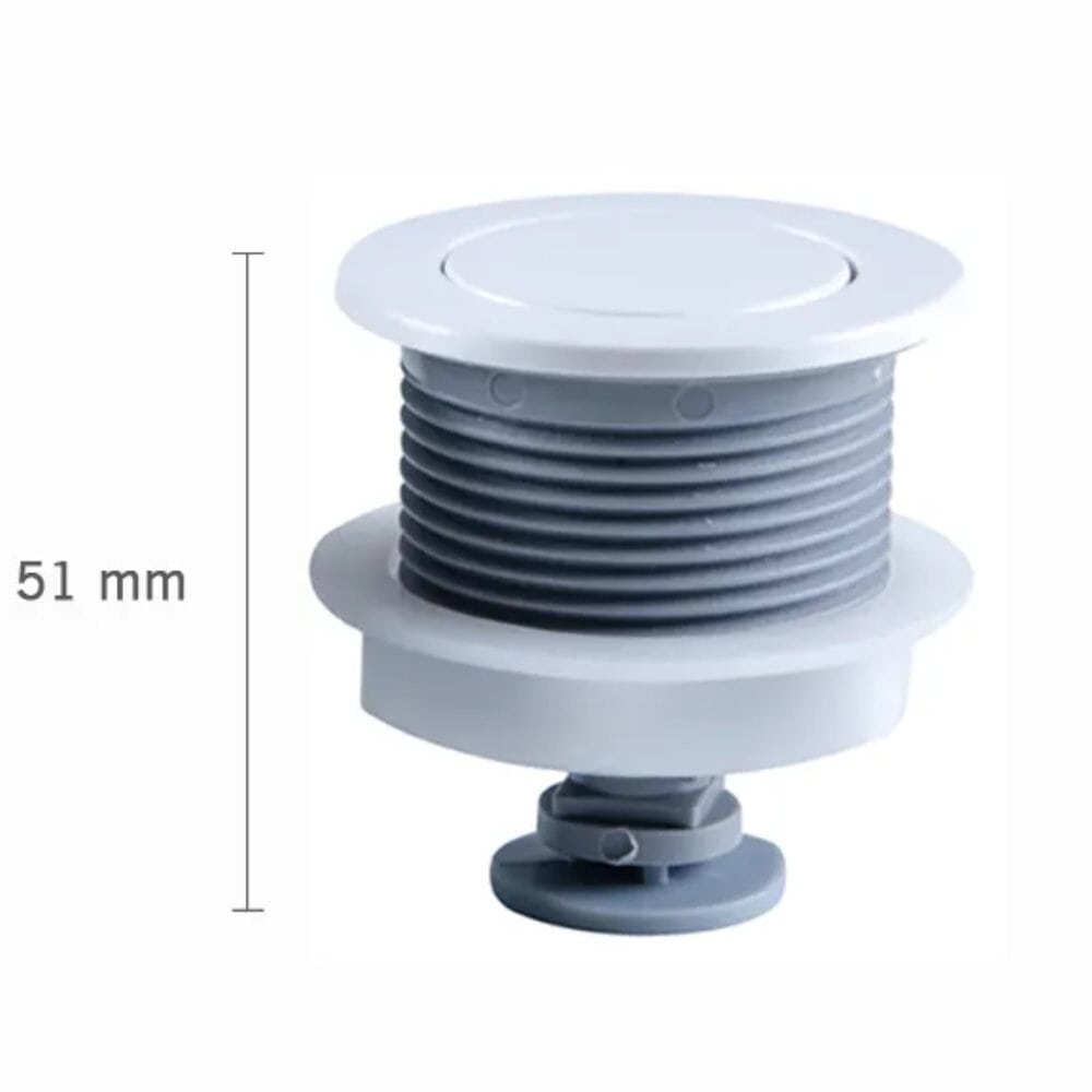 Botão Acionado para Caixa Acoplada Branco Astra - Imagem 2