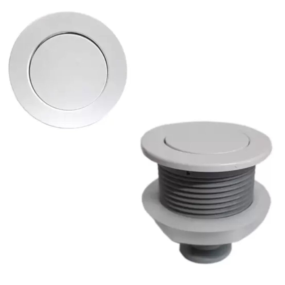 Botão Acionado para Caixa Acoplada Branco Astra - Imagem 3