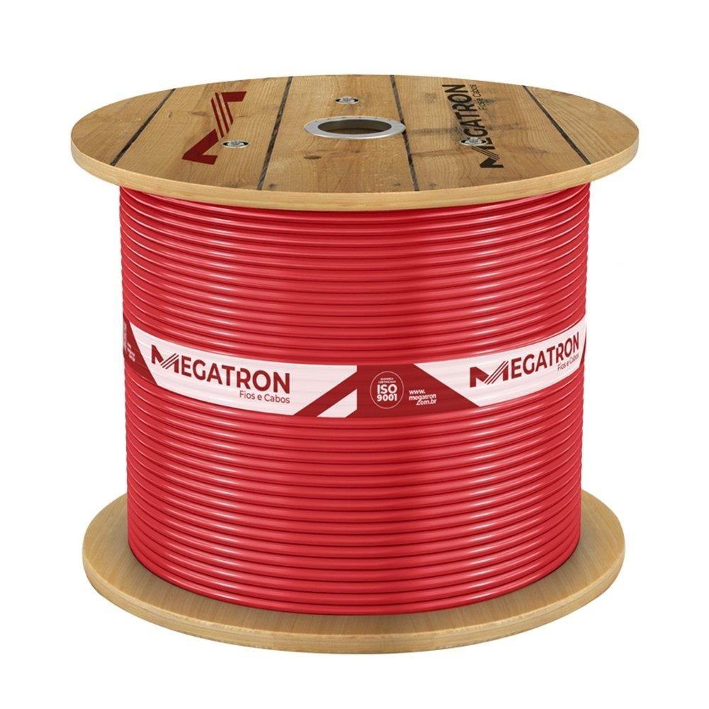 Cabinho Flexível 1,5mm x 1400m Vermelho 750V Megatron