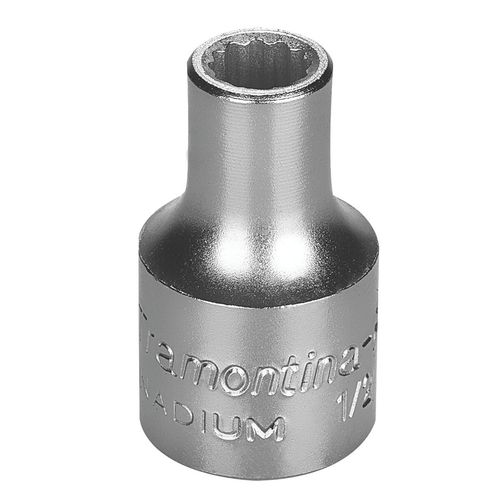 Soquete Estriado 1/2"x3/8" Tramontina