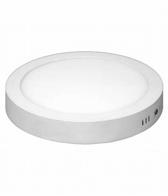 Painel LED Inteligente Sobrepor Redondo OUROLUX