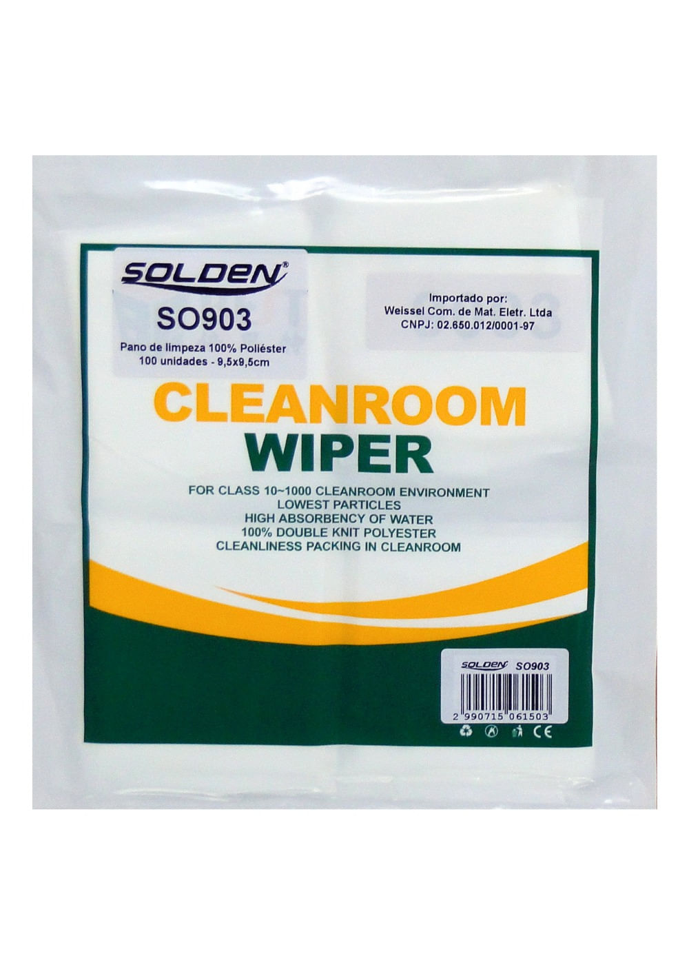 Pano de Microfibra SO903 9,5mm x 9,5mm Solden