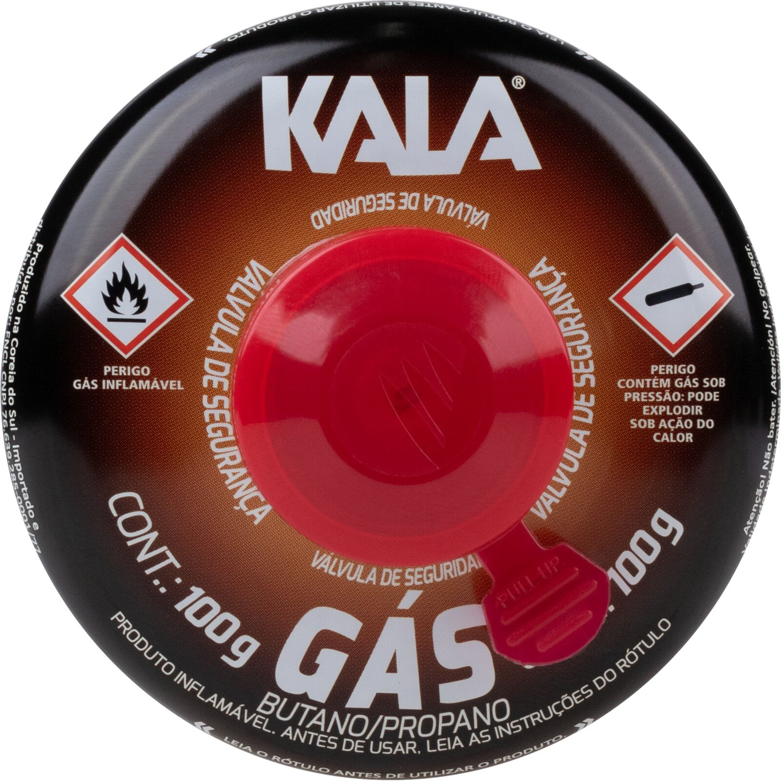 Cartucho de Gás com Válvula de Segurança Kala - Imagem 3