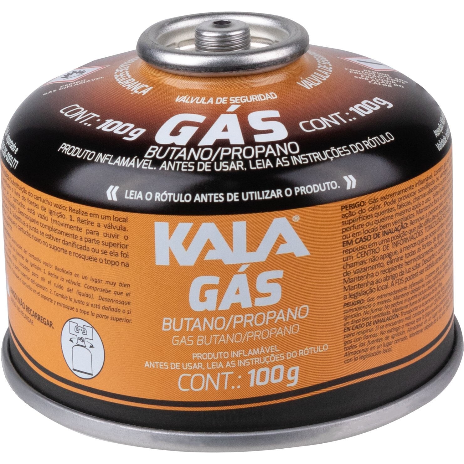 Cartucho de Gás com Válvula de Segurança Kala - Imagem 5