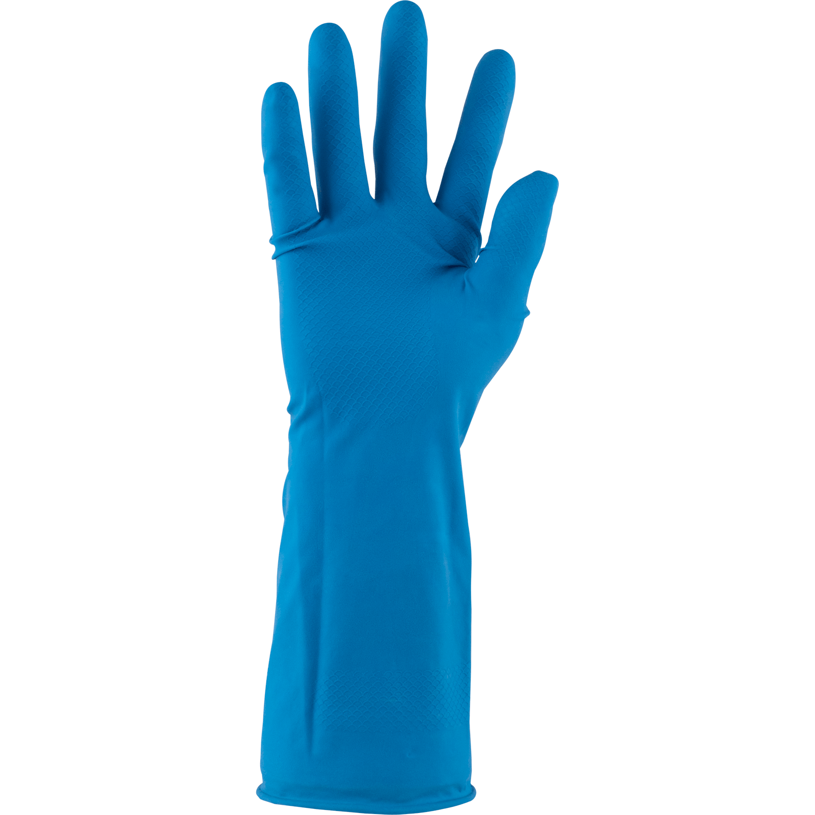 Luva de Latex WK46 Silver 7" Azul Worker