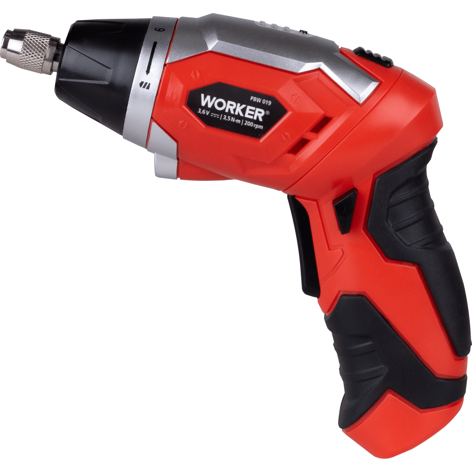 Parafusadeira / Furadeira a Bateria Worker 3,6V 19 Peças Worker - Imagem 7