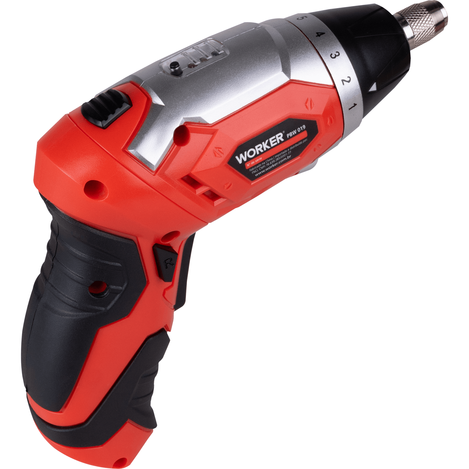 Parafusadeira / Furadeira a Bateria Worker 3,6V 19 Peças Worker - Imagem 9