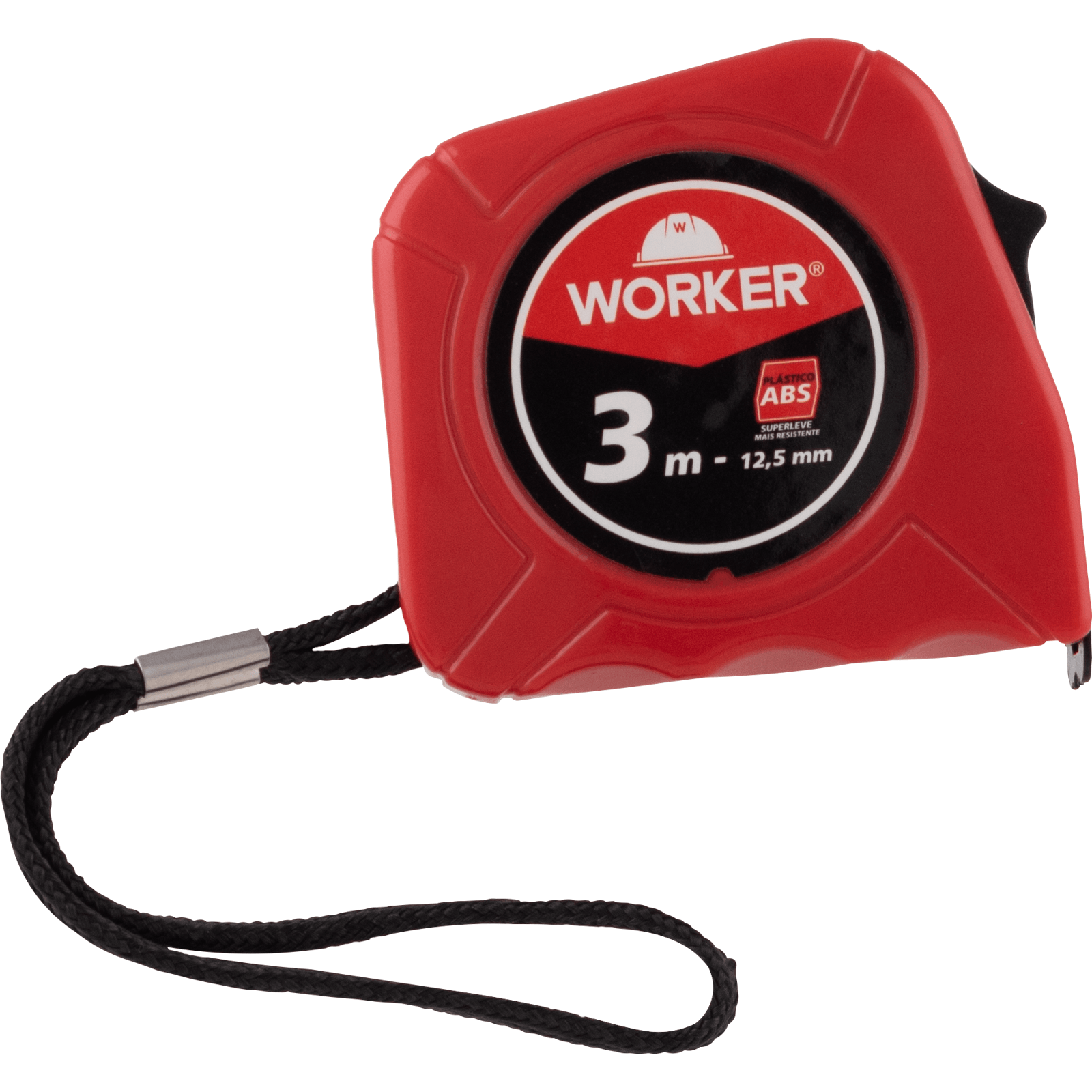 Trena Métrica de Plástico ABS Antirreflexo Worker - Imagem 6