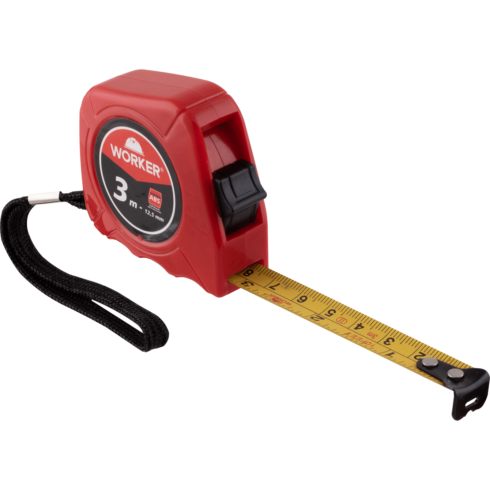 Trena Métrica de Plástico ABS Antirreflexo Worker - Imagem 9