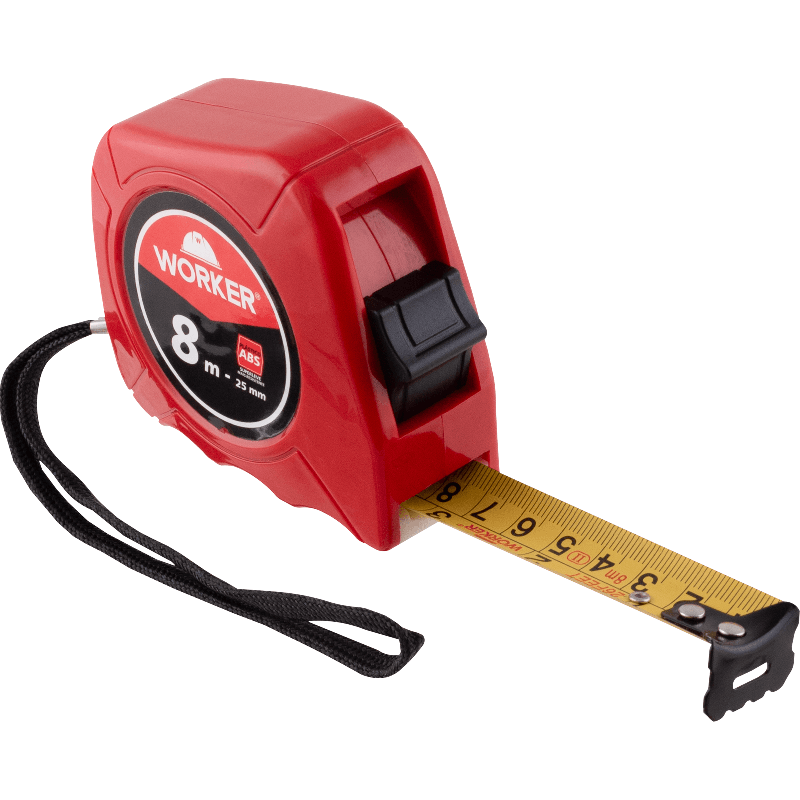 Trena Métrica de Plástico ABS Antirreflexo Worker - Imagem 13