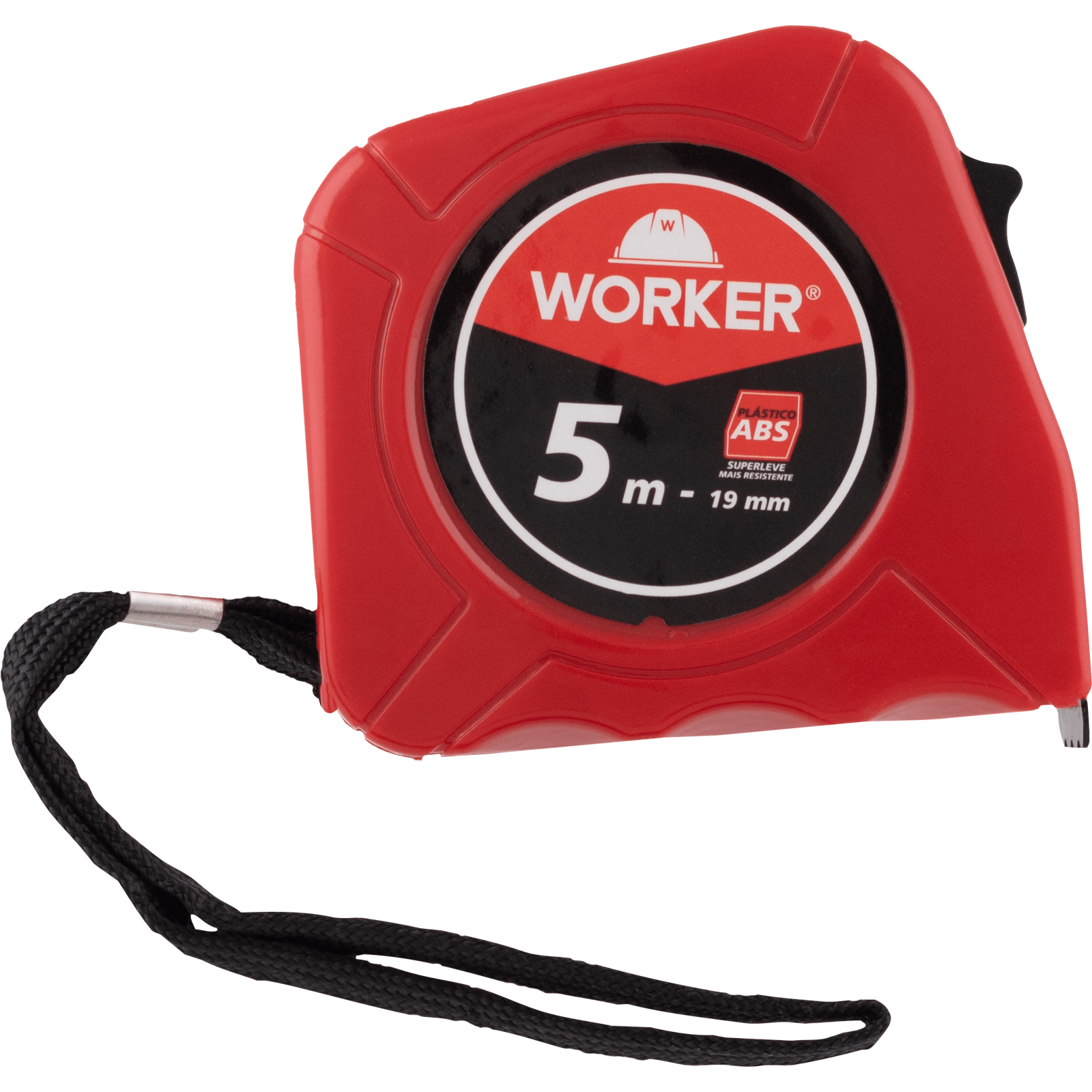 Trena Métrica de Plástico ABS Antirreflexo Worker