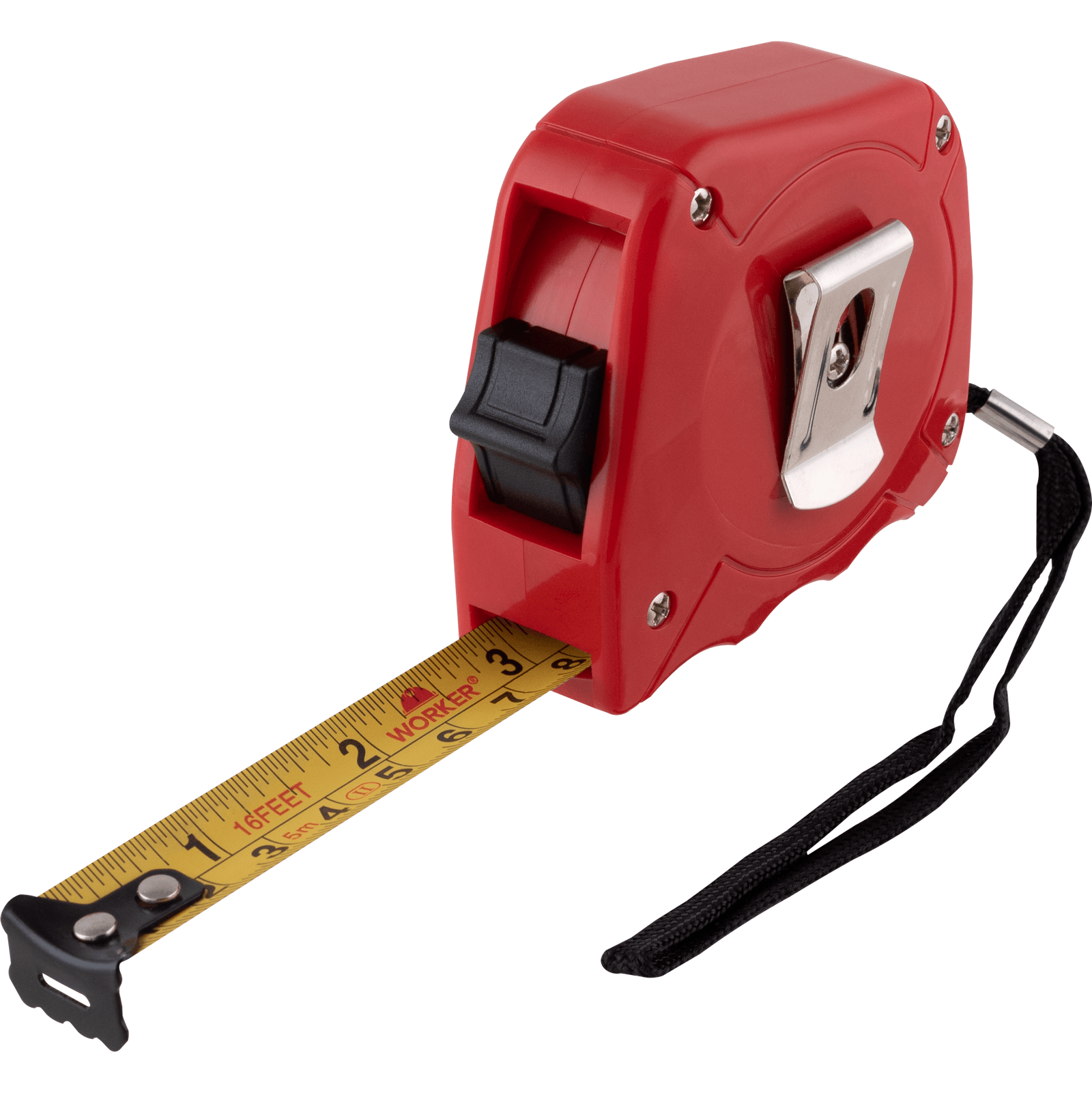 Trena Métrica de Plástico ABS Antirreflexo Worker - Imagem 3