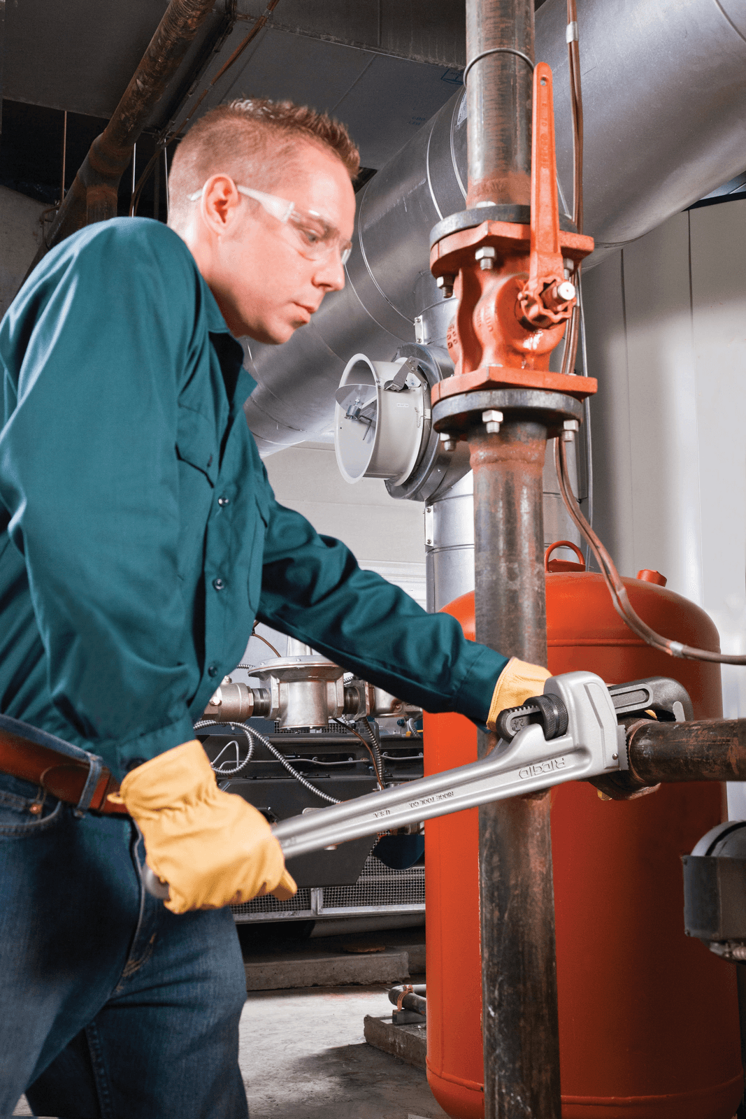 Chave Tubo Americano 24" Alumínio 3" Ridgid - Imagem 2