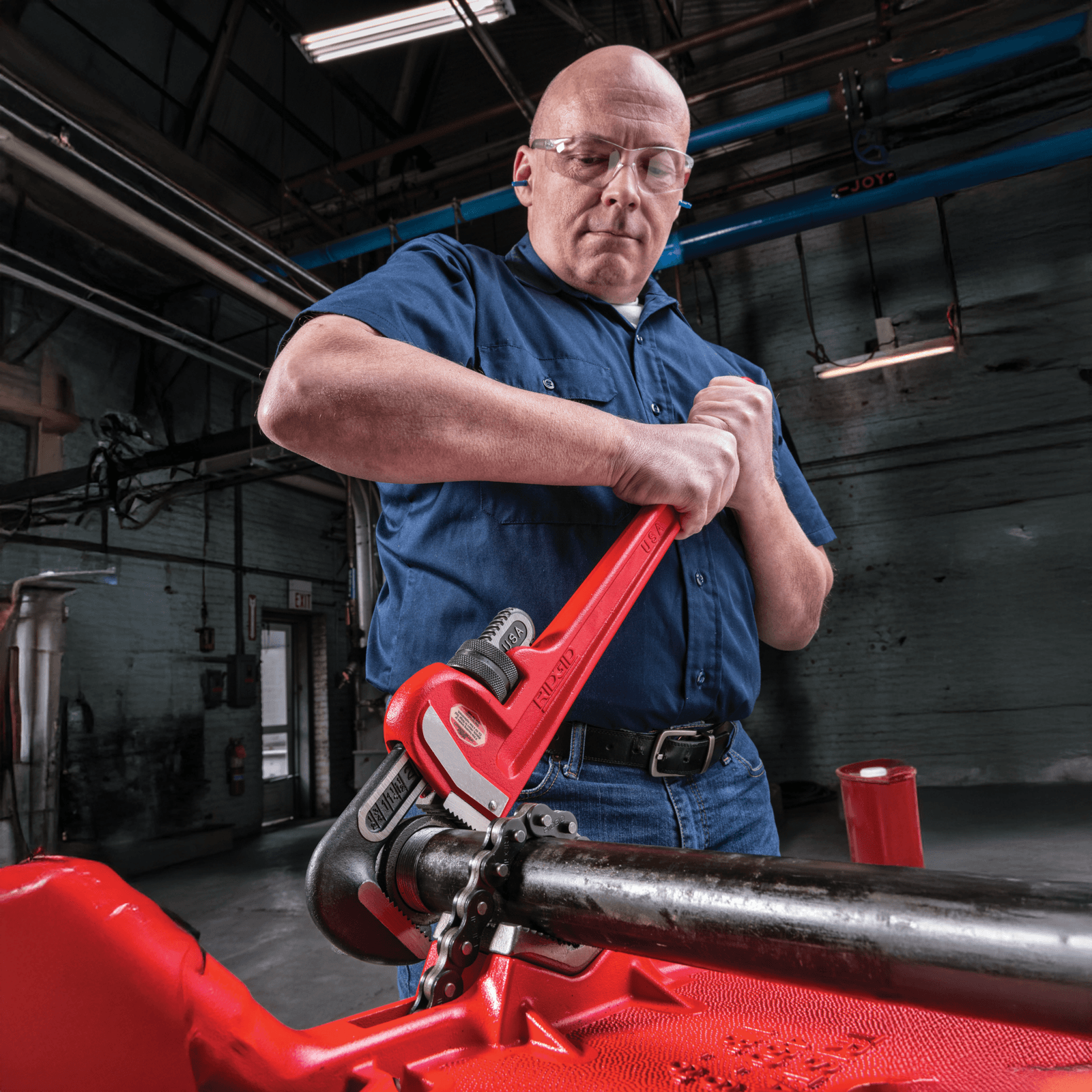 Chave Tubo Ameri 24" Heavy-Duty 3" Ridgid - Imagem 2