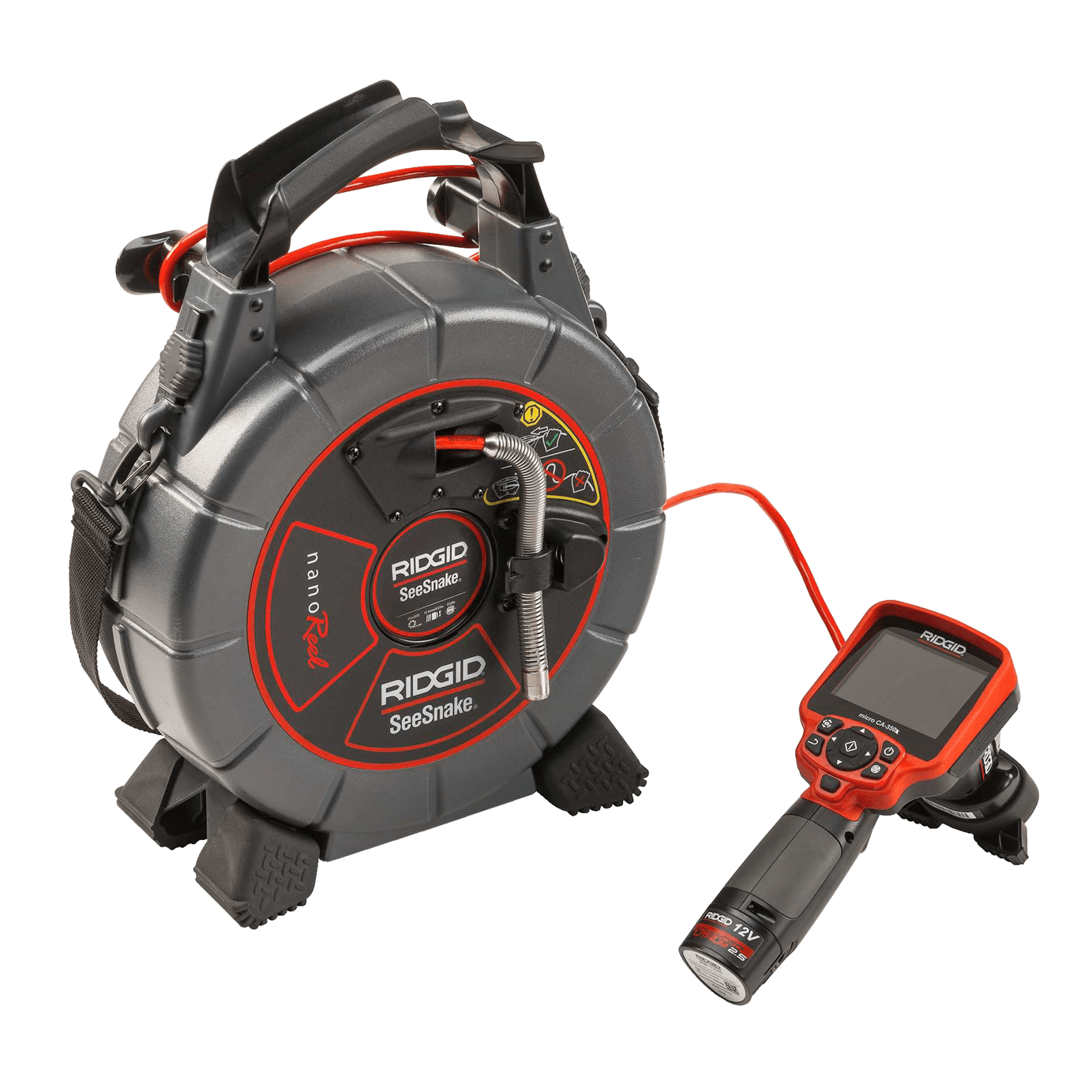 Câmera Nanoreel N85S Sistema CA-350 Ridgid - Imagem 3