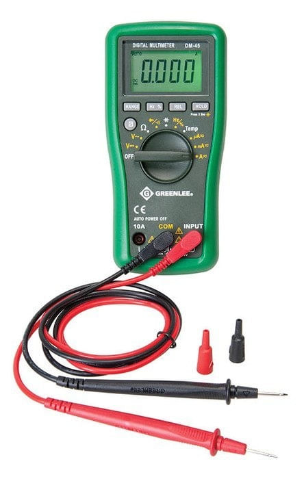 Multímetro Digital 10A 600V AC/DC CAT III GreenLee