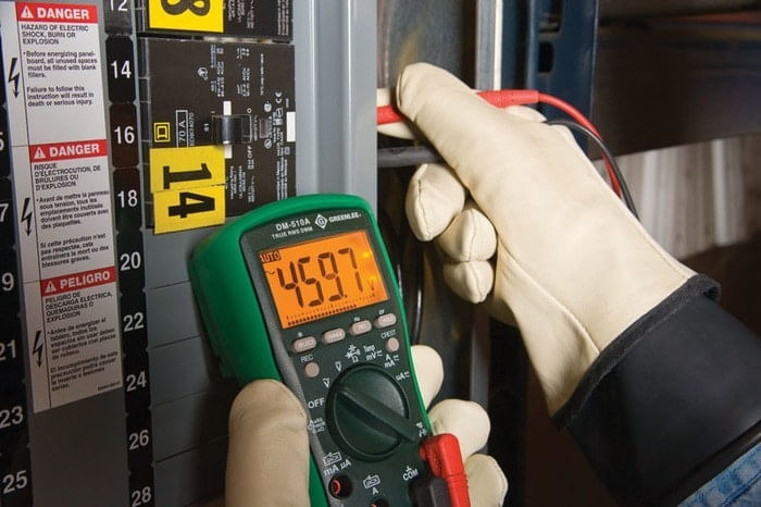 Multímetro Digital 8A CAT IV 300V II / 600V II / 1000V II Greenlee - Imagem 4