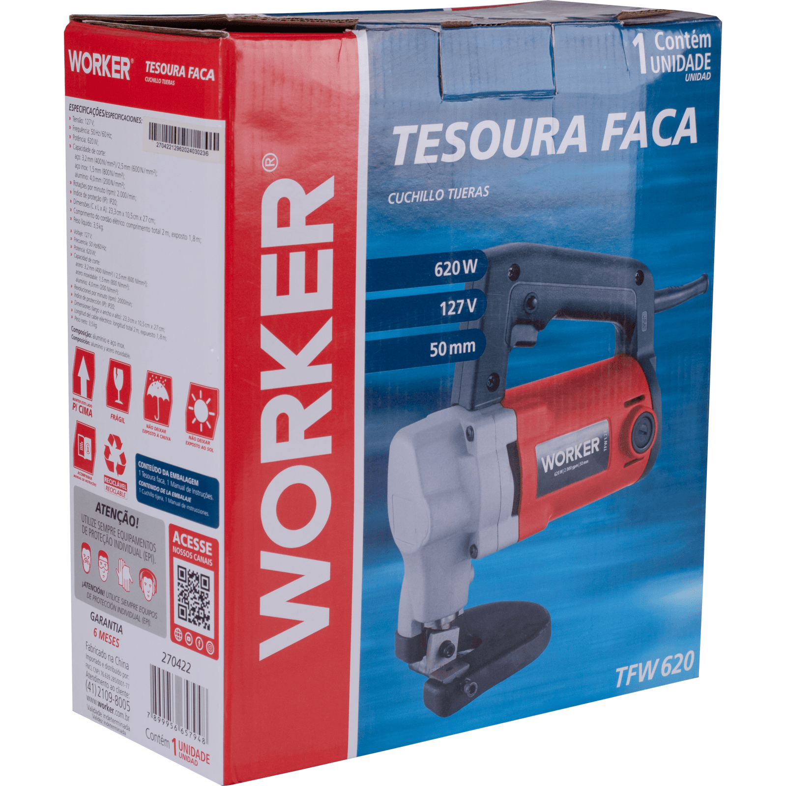 Tesoura Elétrica TFW 620W Worker - Imagem 5