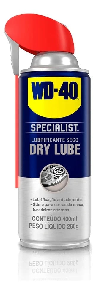 Lubrificante Seco Dry Lube Aerosol 400ml  Specialist WD-40