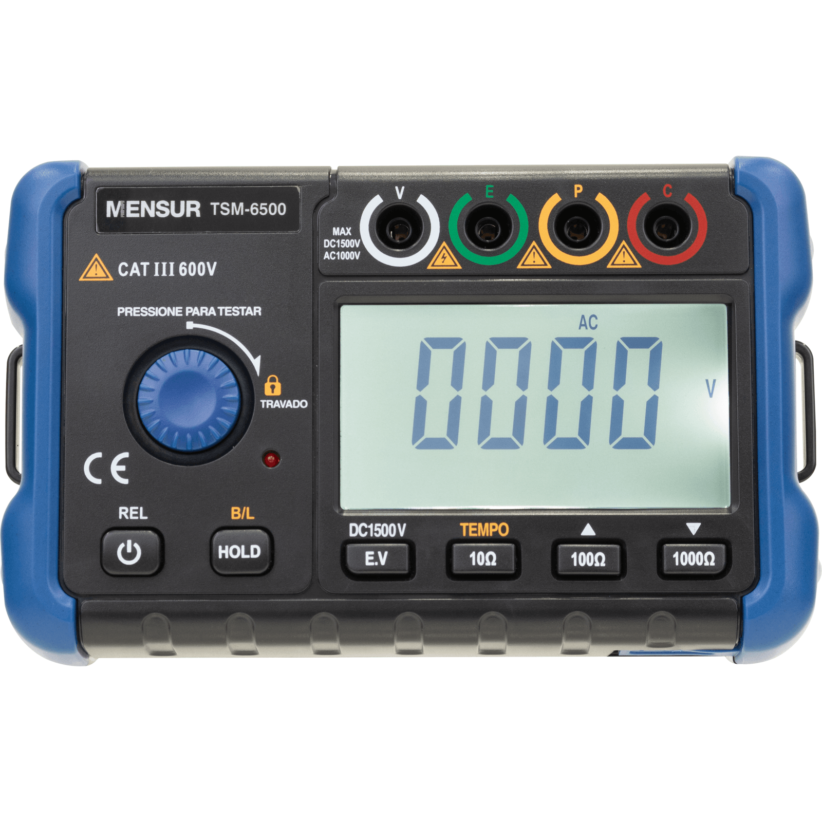 Terrômetro Digital TSM-6500 CAT. III 600V Mensur