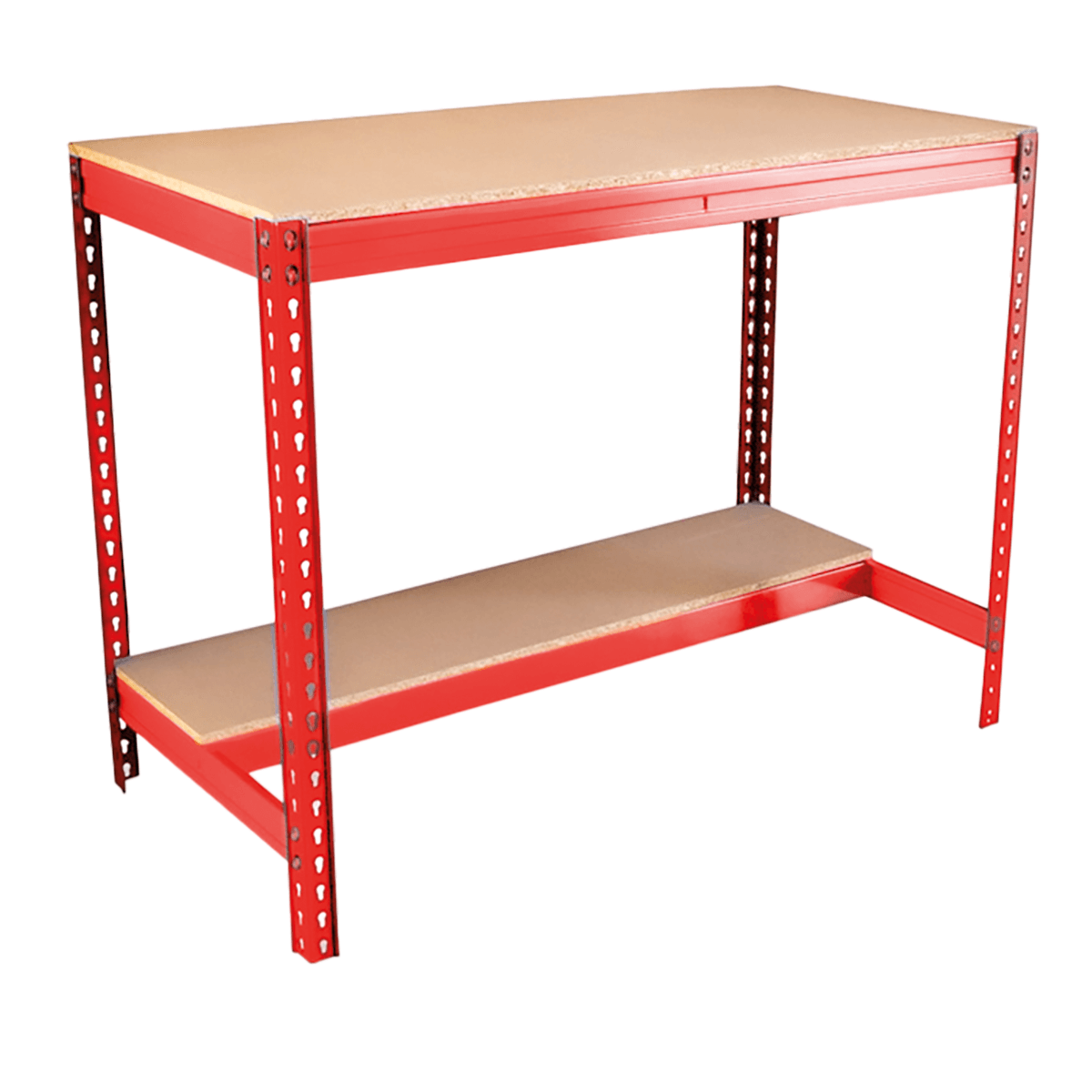 Bancada de Trabalho Reforçada 2 Níveis 400Kg Worker