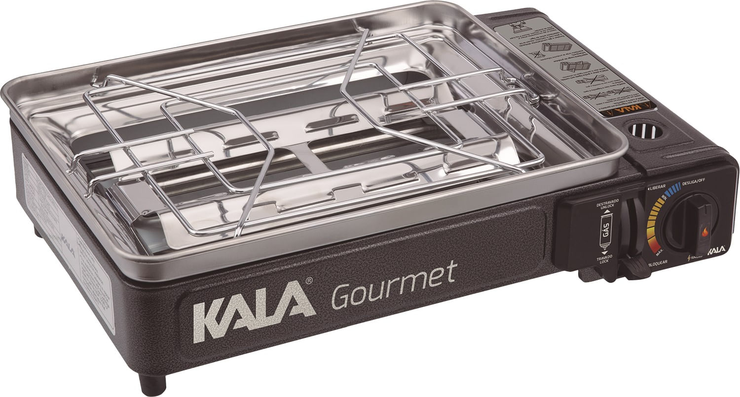 Fogareiro a Gás Gourmet 3 em 1 Kala