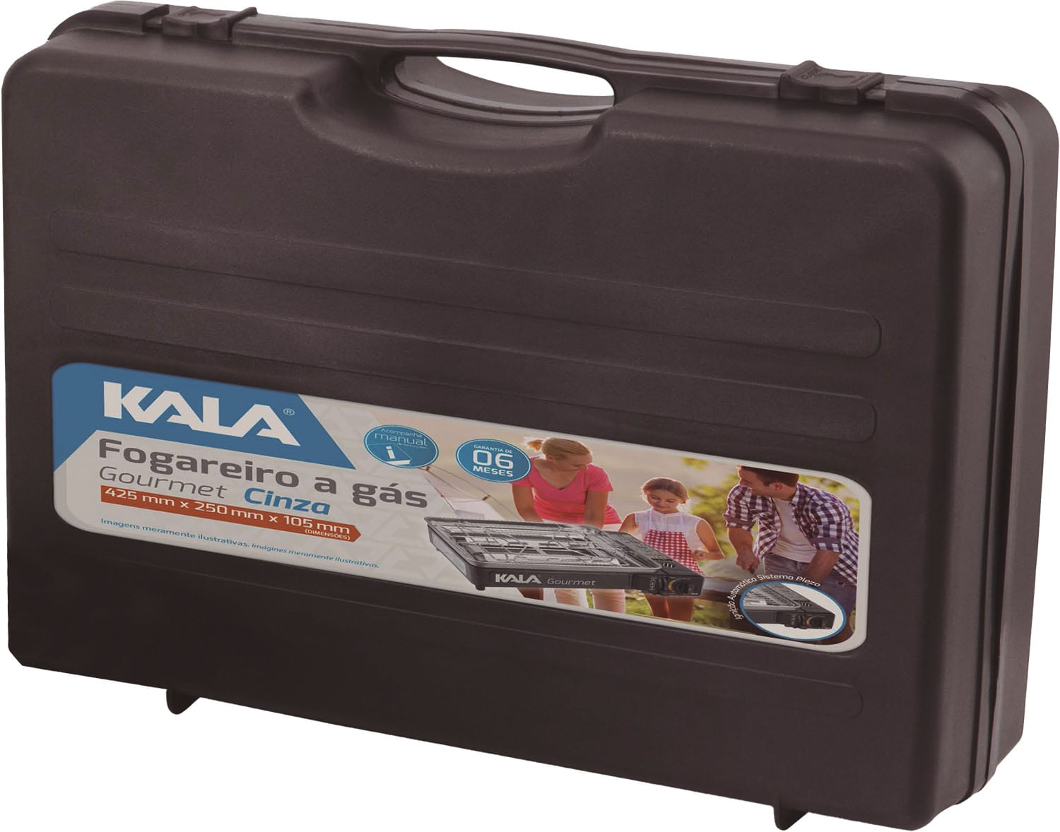 Fogareiro a Gás Gourmet 3 em 1 Kala - Imagem 7