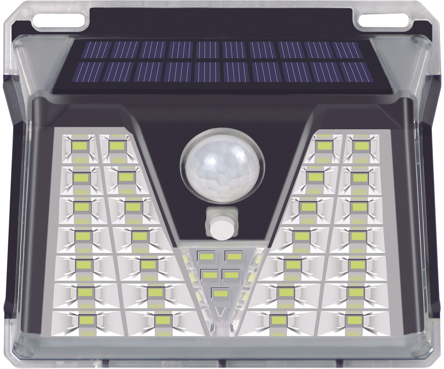 Luminária Solar Parede 33 LEDs Liege - Imagem 4