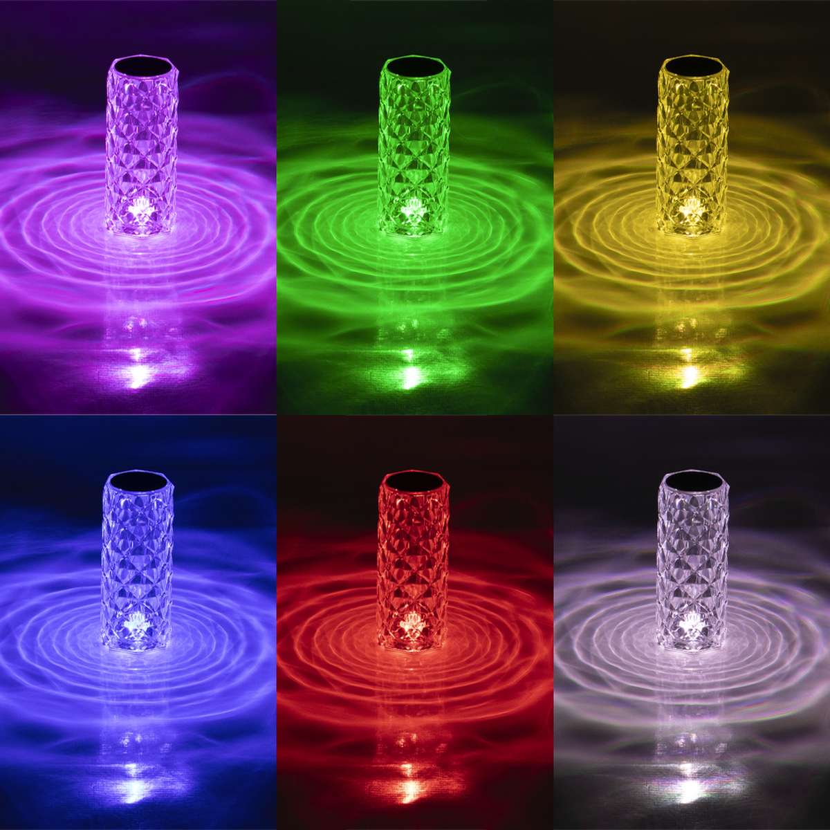 Luminária de Mesa Rose RGB Touch Liege - Imagem 3