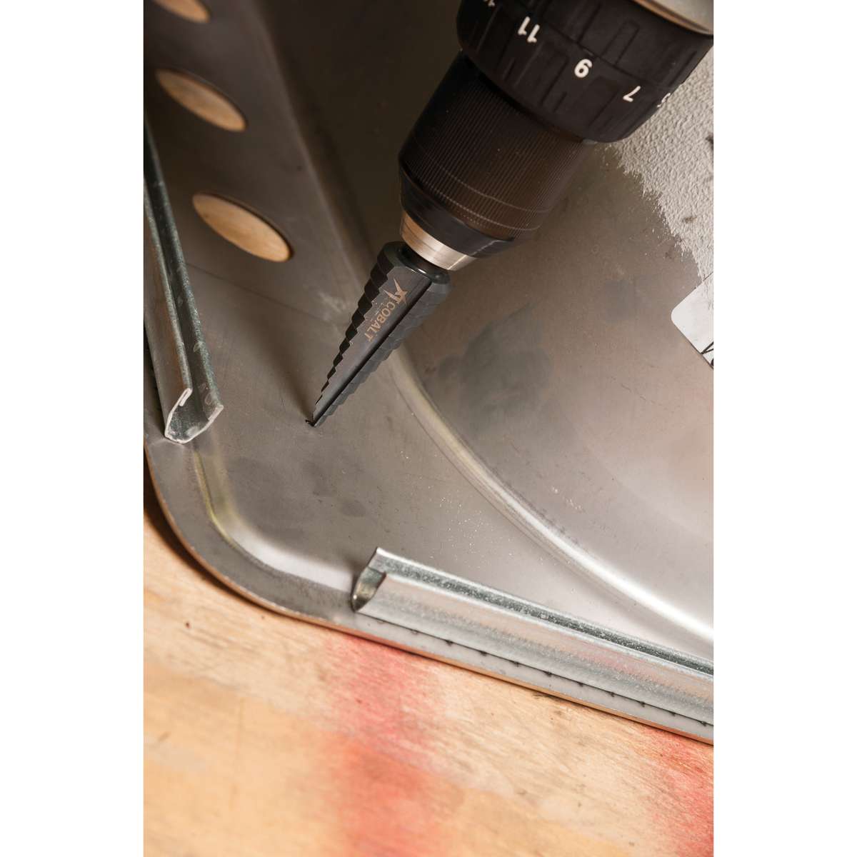 Broca Escalonada 3/16"-7/8" Haste 3/8" Greenlee - Imagem 4