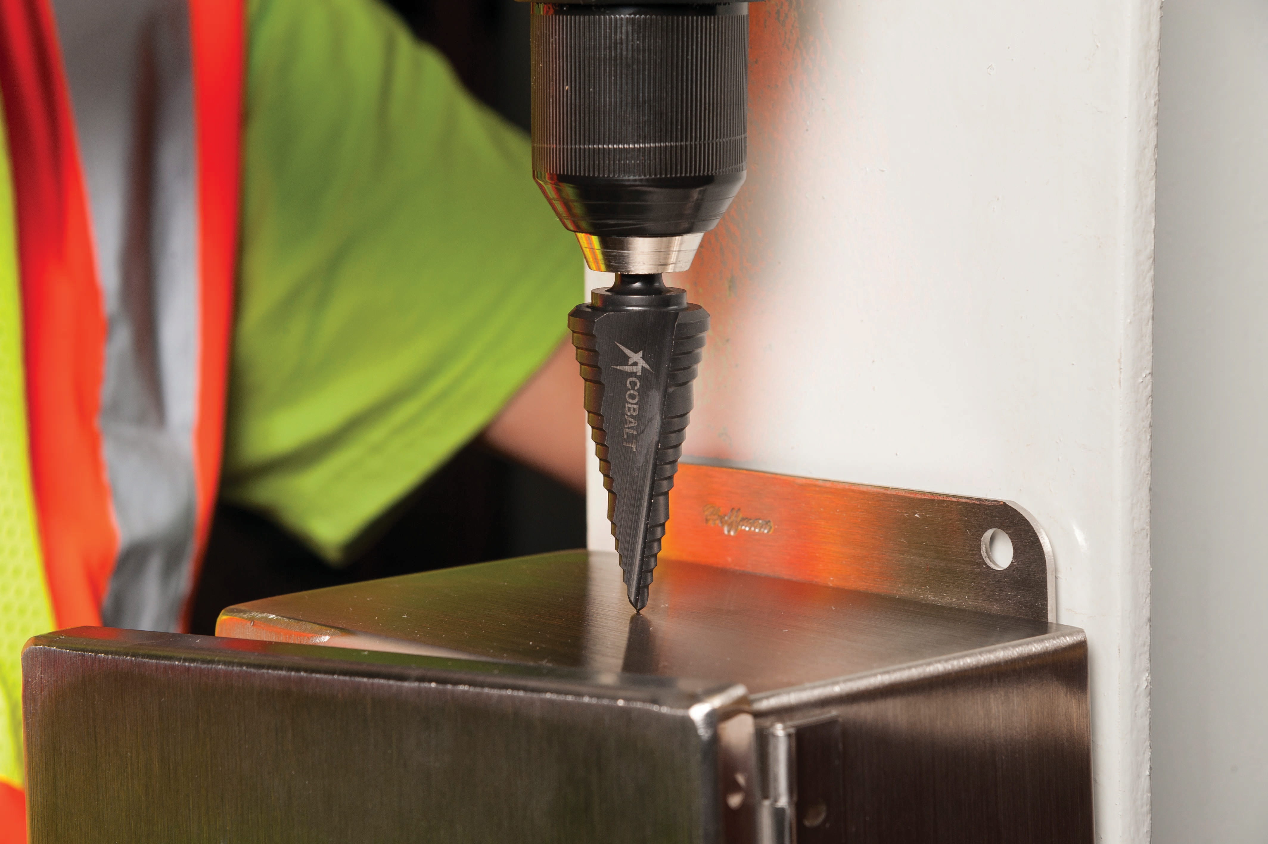 Broca Escalonada 1/2"–1.1/8" com Haste 3/8" Greenlee - Imagem 5