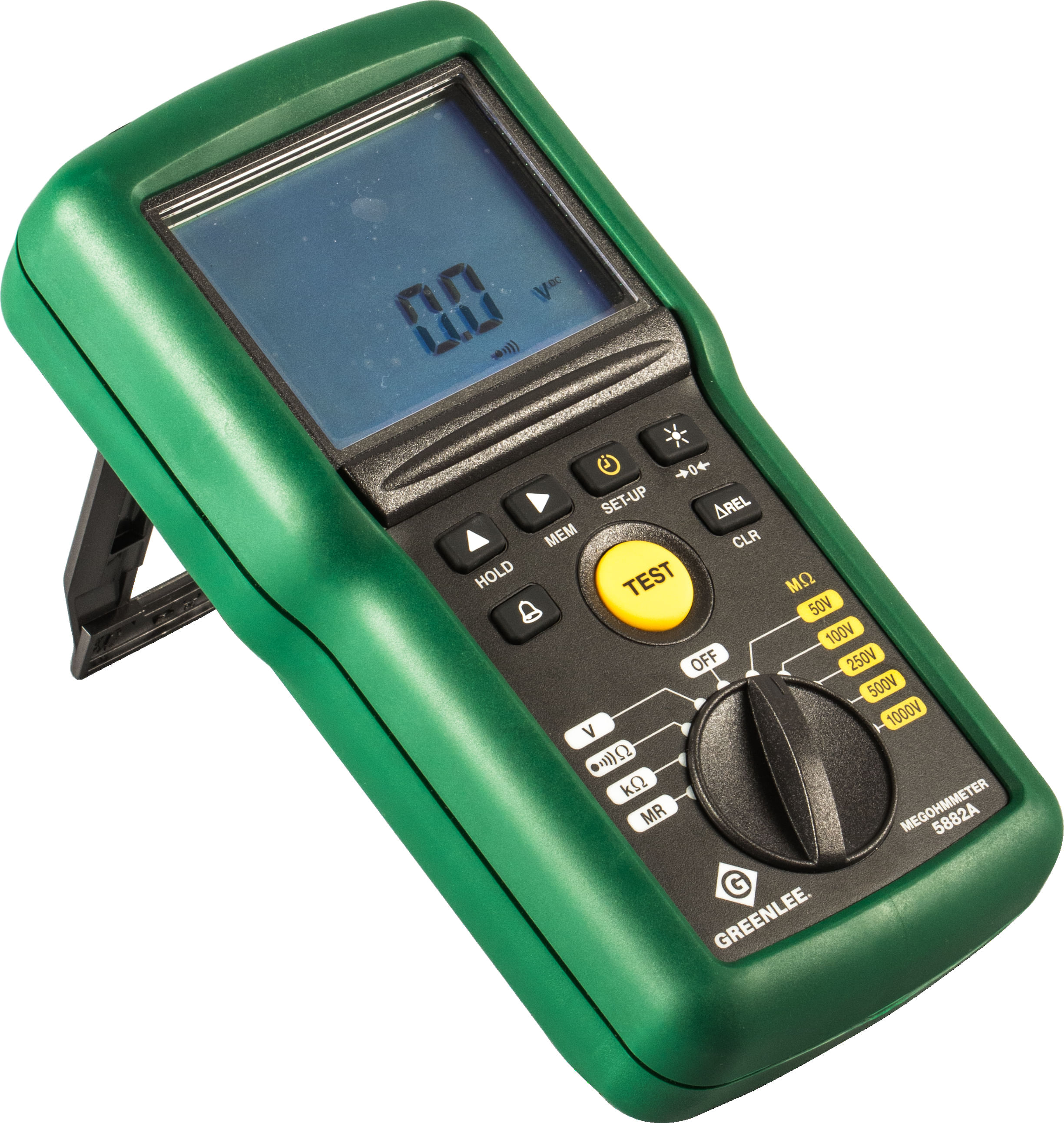 Megômetro Digital Portátil 1kV CAT IV 600V Greenlee