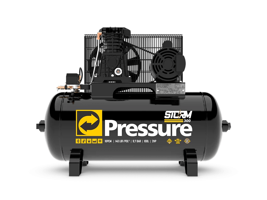 Compressor de Ar Storm 300 Mono 110/220V Pressure