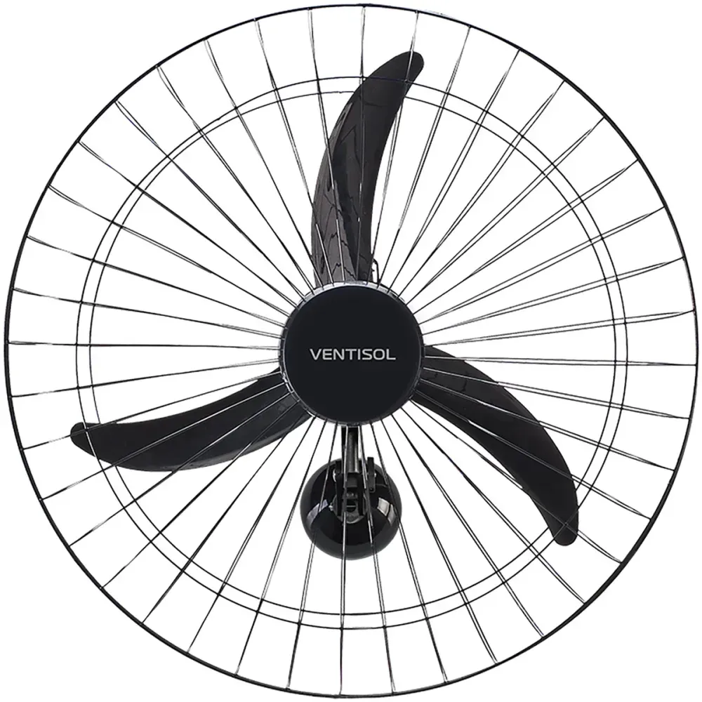 Ventilador de Parede New 60cm Preto Ventisol