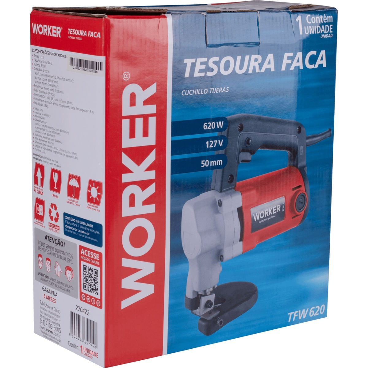 Tesoura Elétrica TFW 620W Worker - Imagem 10