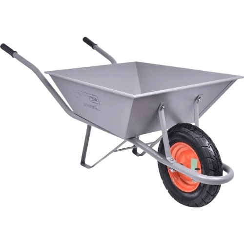 Carrinho de Mão Caçamba Metálica 65L Cinza Tramontina