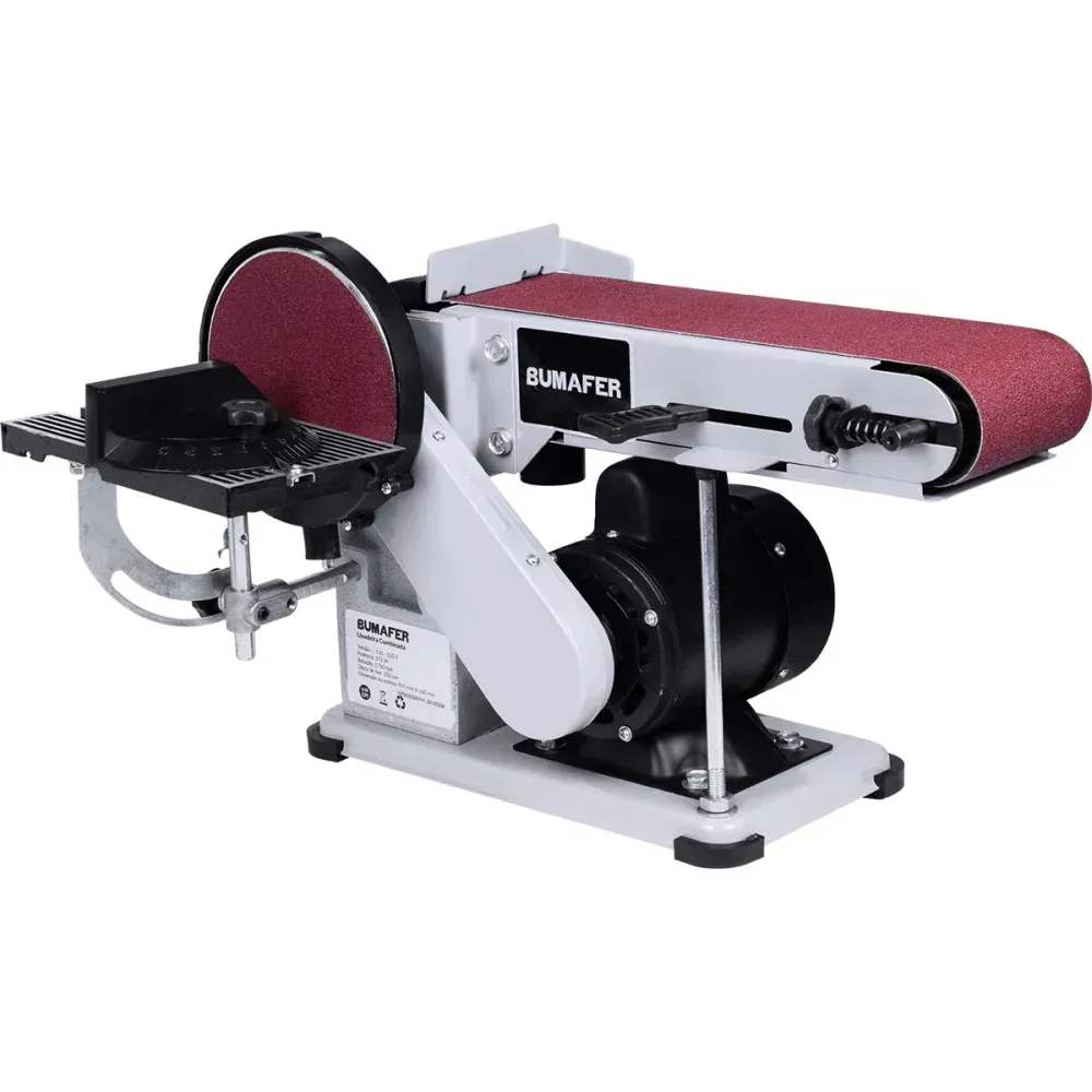 Lixadeira de Cinta Combinada 150mm 1750rpm 375W Biv Bumafer - Imagem 3