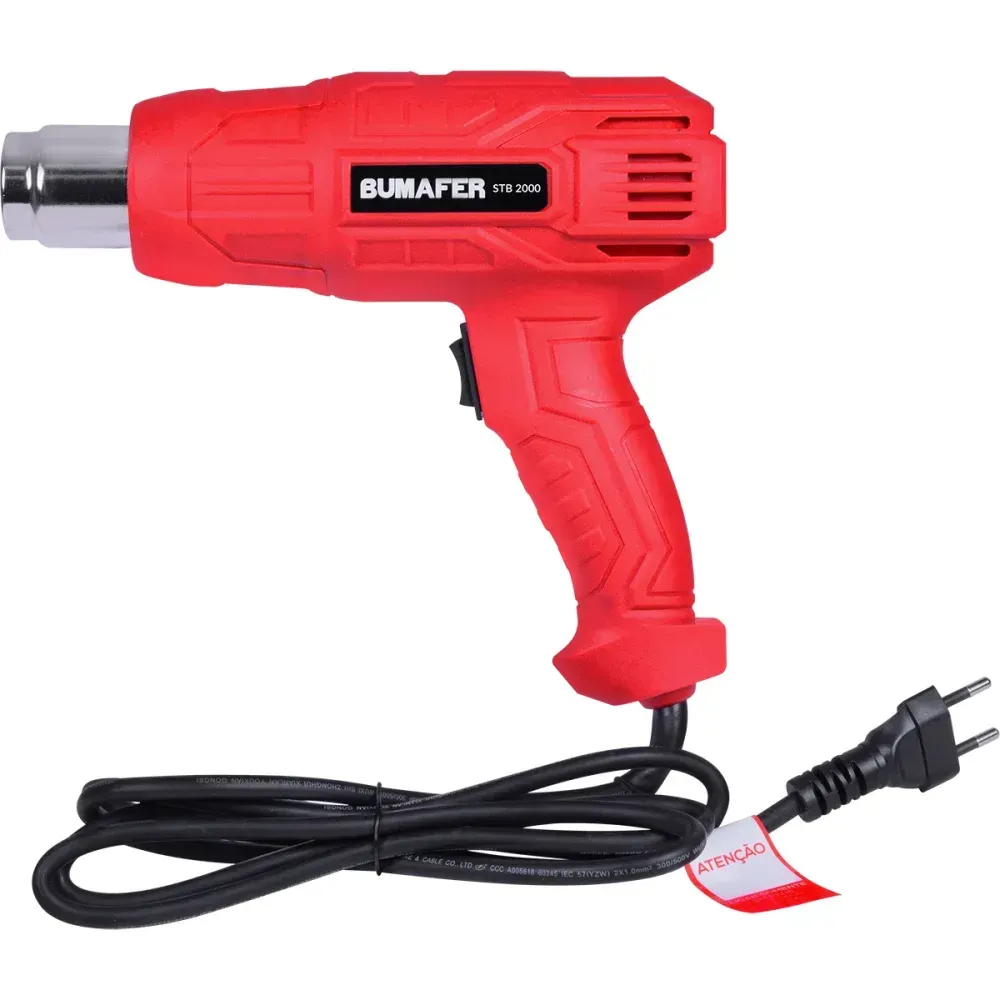 Soprador Térmico 1500W/2000W 2 Tempos Bumafer - Imagem 5