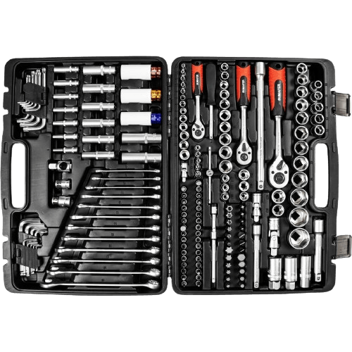 Jogo de Ferramentas 178 Peças Aço Cromo Vanádio Bumafer - Imagem 6
