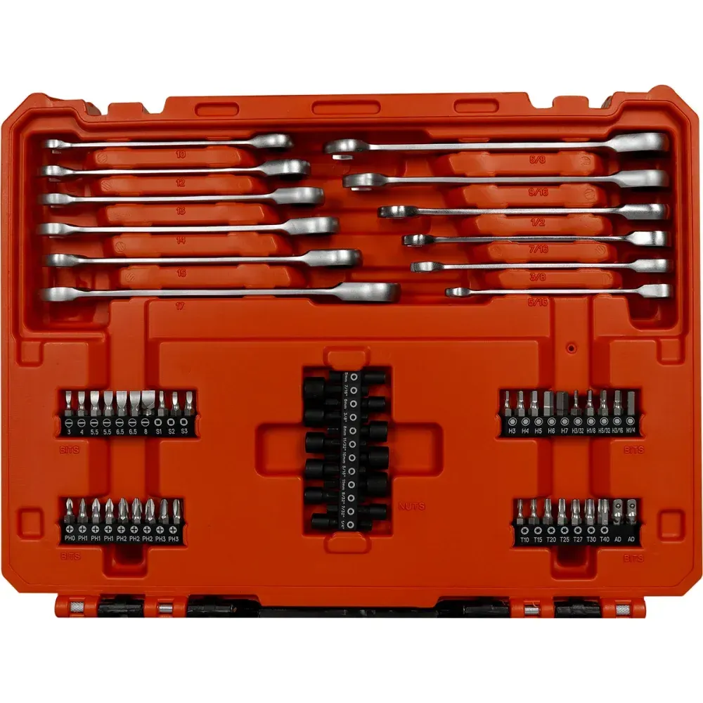 Caixa de Ferramentas com Gavetas 254 Peças Tactix - Imagem 4