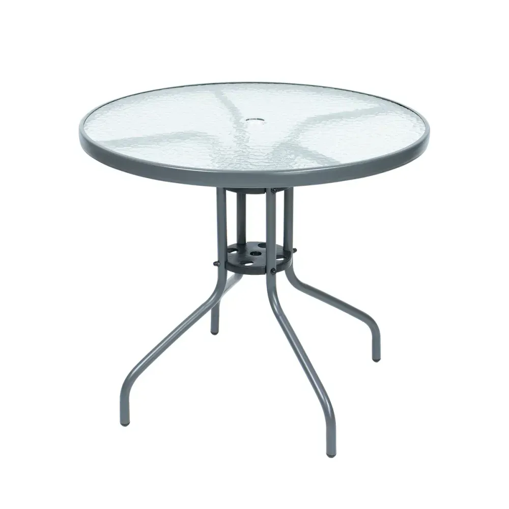 Conjunto de Mesa e Cadeiras 6 Peças Marrom Kala - Imagem 3