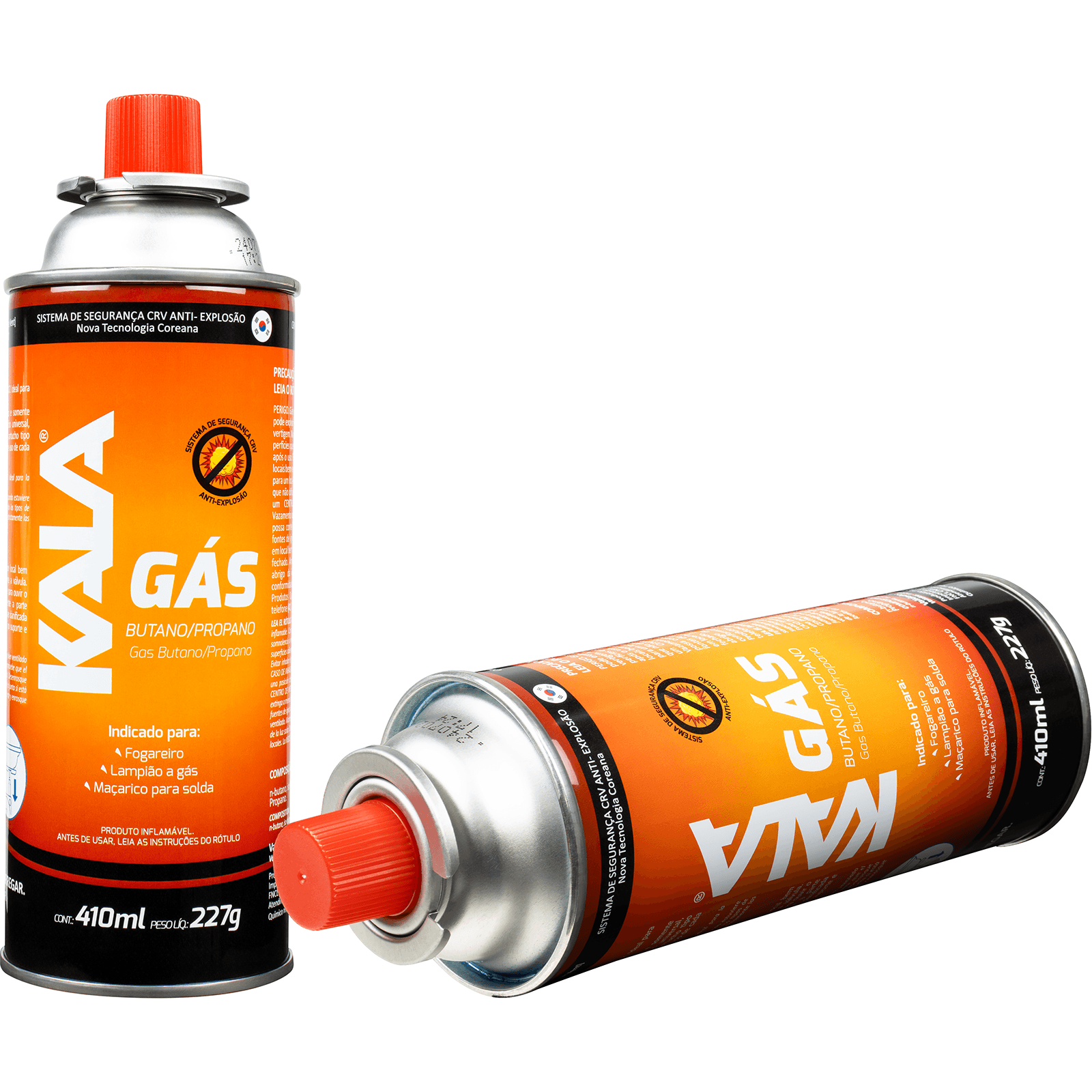 Cartucho de Gás Butano/Propano 227g 410ml Kala - Imagem 6