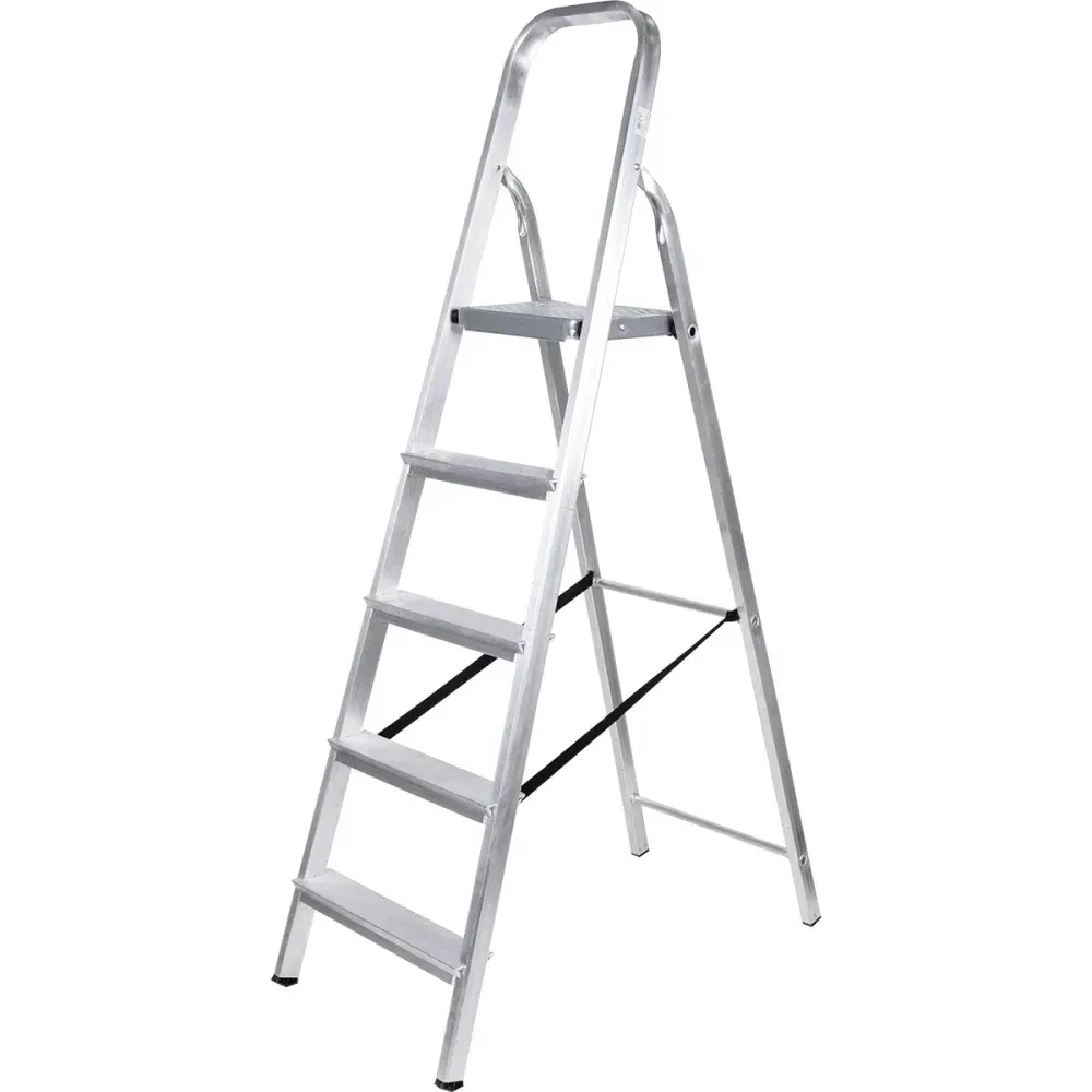 Escada de Alumínio 5 Degraus Dobrável Maestro