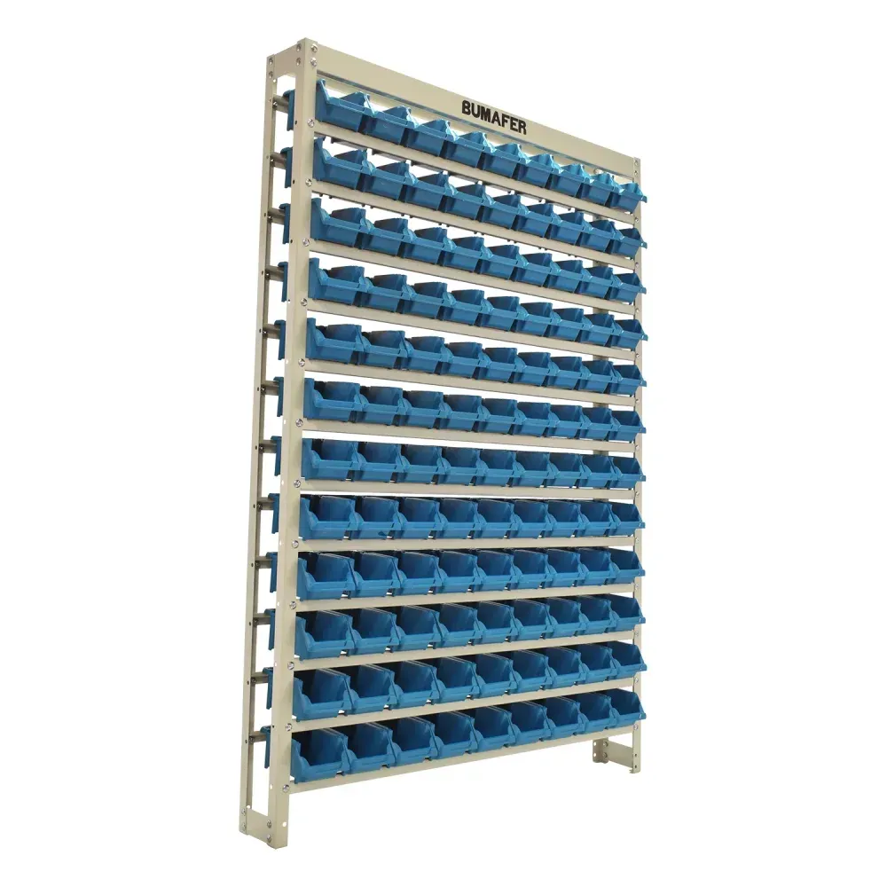 Estante Gaveteiro 108 Gavetas Nº 3 Azul Bumafer