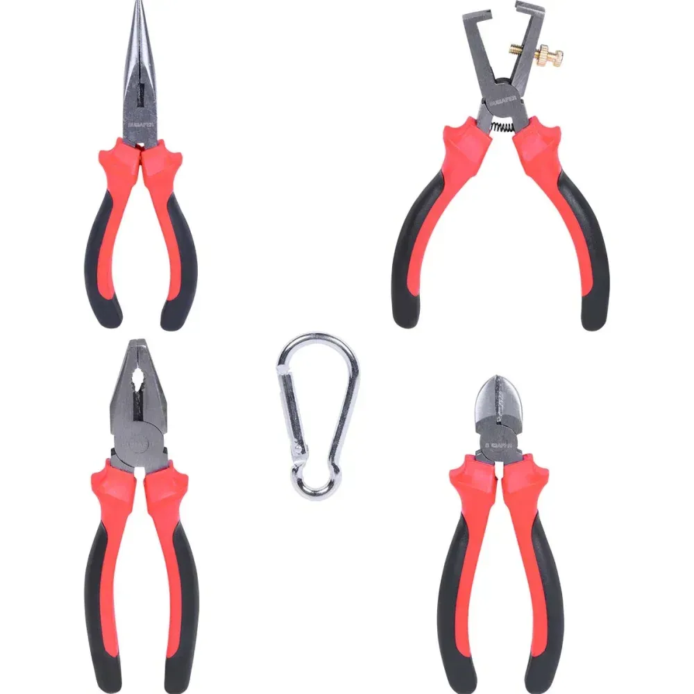 Jogo de Alicates Profissionais em Aço 5 Peças Bumafer - Imagem 2