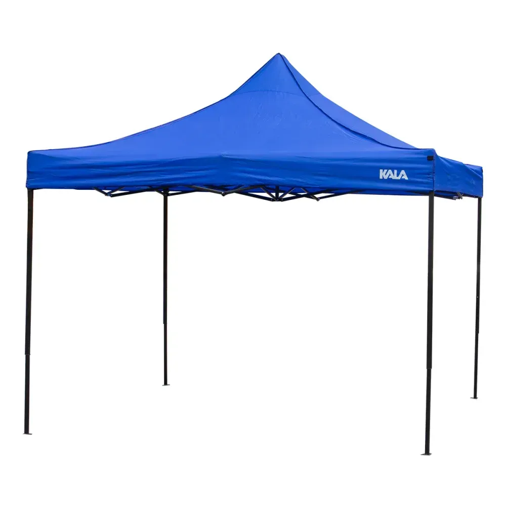 Gazebo Dobrável Pagoda Azul 3x3m Kala - Imagem 2